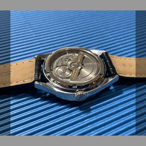 キングセイコー 56KS用 シースルーバック 角溝タイプ 腕時計（メンズ