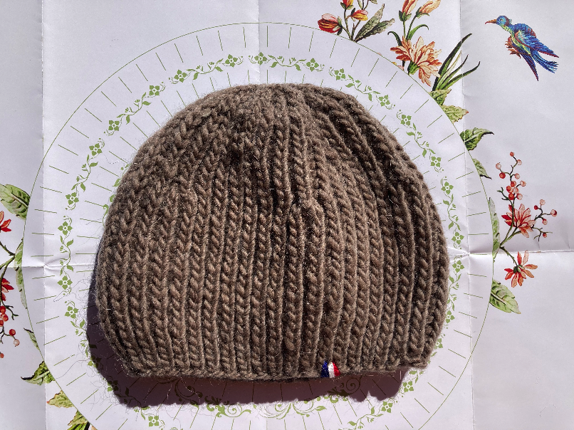 上質ウールのメンズニット帽☆フランスより送料無料