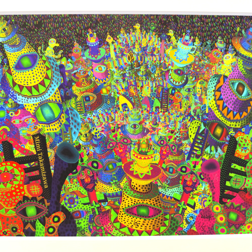 人気ブランド 神秘的な水曜日 版画 1/5 限定5部 絵画 版画 高見沢耳美術店 版画