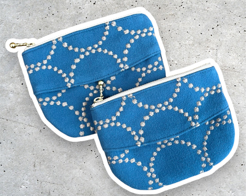 ミナペルホネン タンバリン】 ポケットティッシュケース付きポーチ