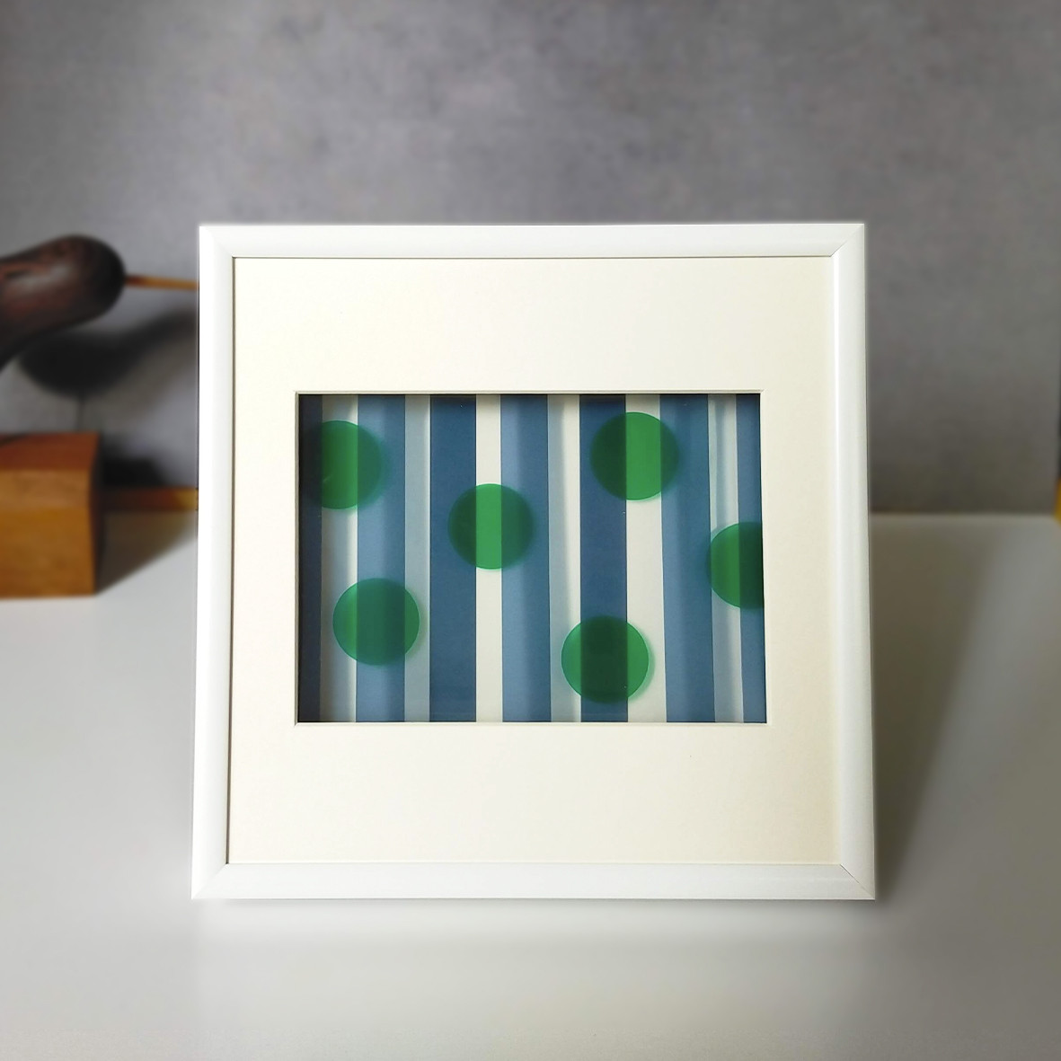 (英国)の60’アンチィーク立体飾り絵