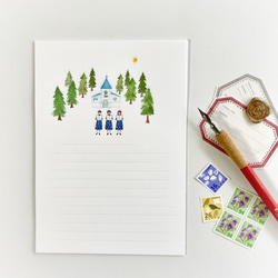 おさんぽレター　追加の便箋＆ミニシールのセット 5枚目の画像