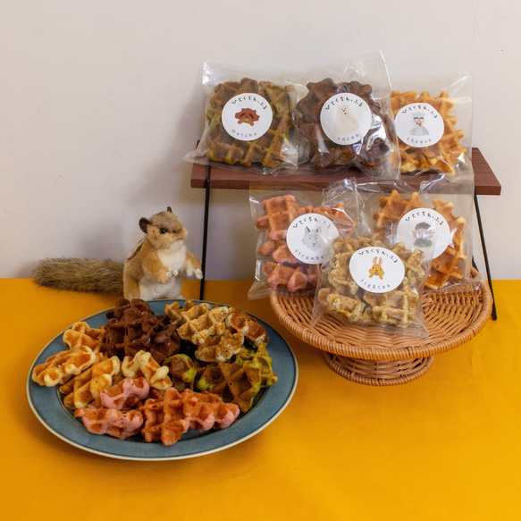 送料込み　ひとくちわっふる６種類セット 4枚目の画像