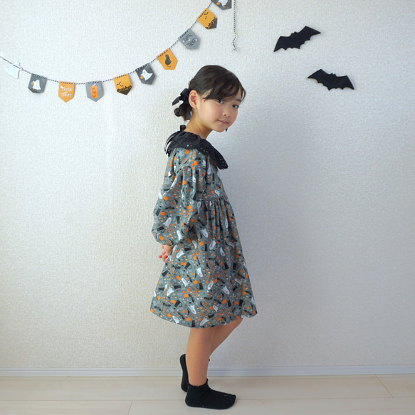 おばけのハロウィンワンピース 14枚目の画像
