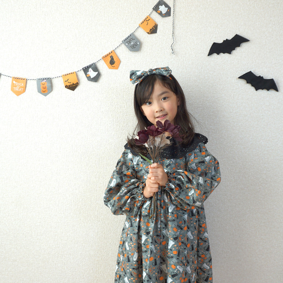 おばけのハロウィンワンピース 7枚目の画像