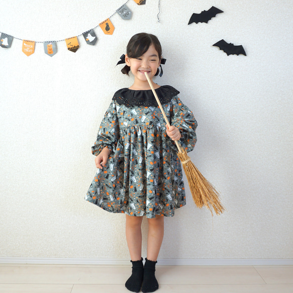 おばけのハロウィンワンピース 6枚目の画像