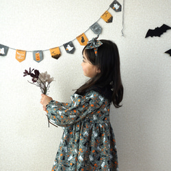 おばけのハロウィンワンピース 4枚目の画像