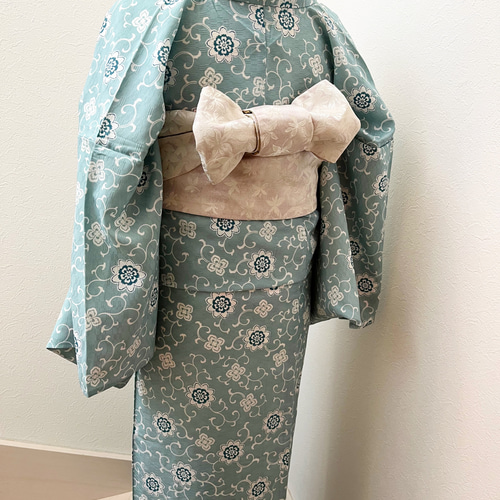 ○再販○浴衣や袴下にも○【半幅帯のような兵児帯】☆淡いピンク  