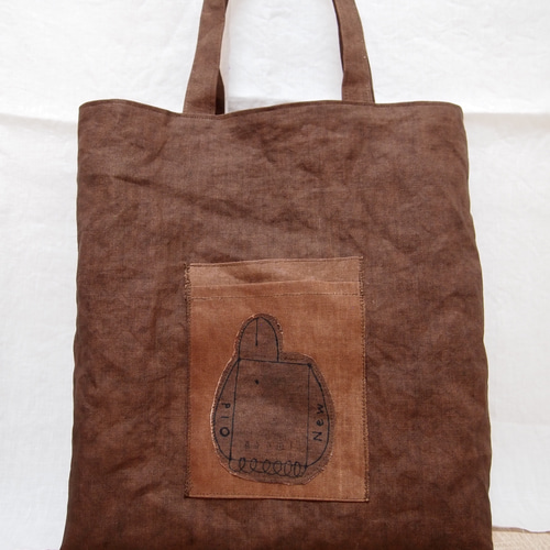 柿渋染め酒袋と組み紐のトートバック ショルダー紐付き 楽天市場】【酒袋ショルダーバッグ】日本製 柿渋染め 天然素材 希少