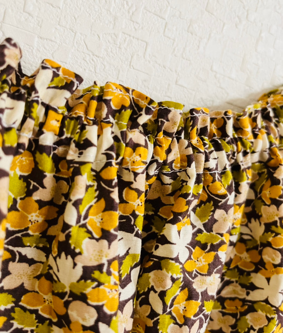 草花のかぼちゃパンツ 3枚目の画像