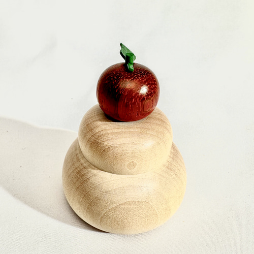 鏡餅 木製 かがみもち 無垢材 お正月 その他インテリア雑貨 PAPU craft