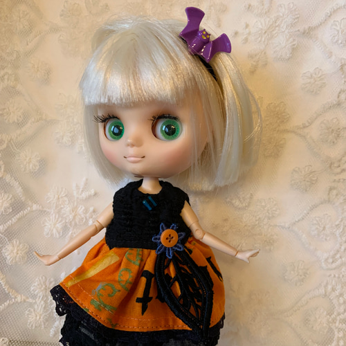 ミディブライスアウトフィット ハロウィンワンピース⑤ かみどめ  