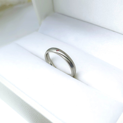 ウェーブリング 推しカラーの誕生石を☆ 誕生石 推し活 指輪 刻印 ステンレス ウェーブリング 推しカラーの誕生石を☆ 誕生石 推し活 指輪