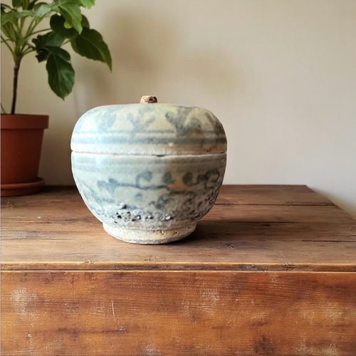 宋胡録(スンコロク)香合 その他インテリア雑貨 antique art