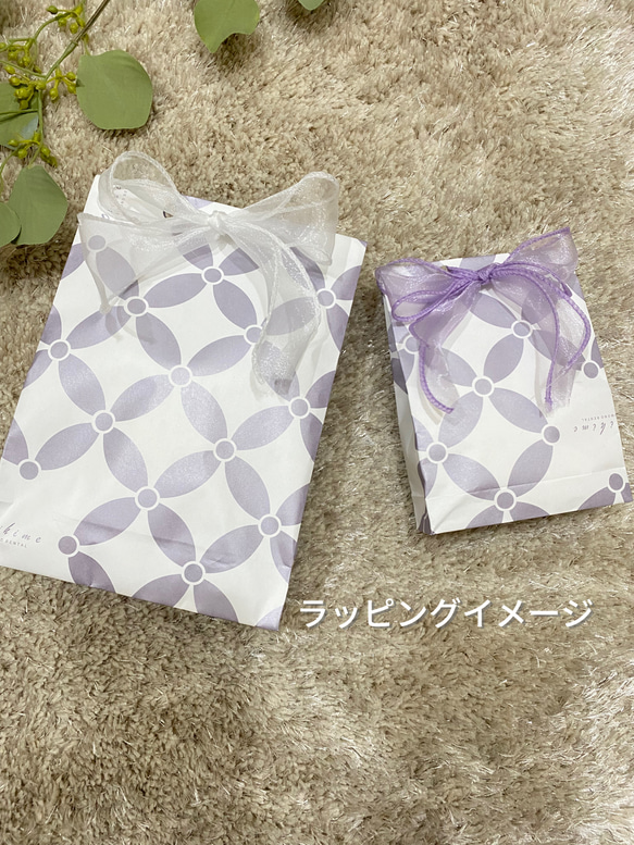 《着物リメイク》刺し子ブローチ 3枚目の画像