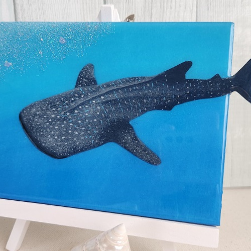 沖縄・石垣島】レジンアート手作り物販◇MINI Whale Shark ミニ