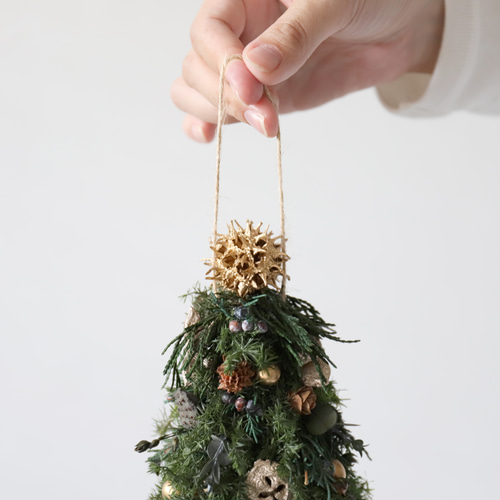 ☆大人気☆ベルが外せる！空飛ぶクリスマスツリー(グリーン/ホワイト