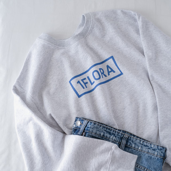 ロゴプリント 12.7オンス ヘヴィーウェイト スウェット クルーネック