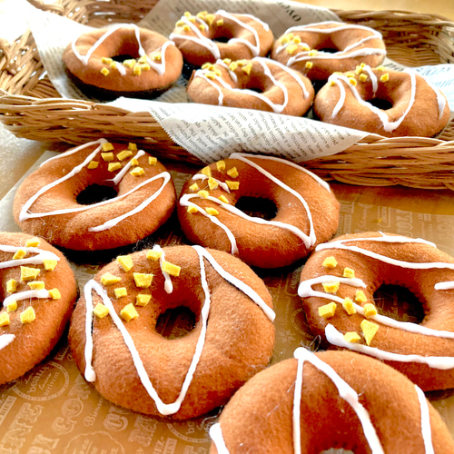 おままごと☆フェルトのドーナツ おもちゃ・人形 banana house 通販