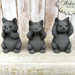 KARE カレ 正規品 オブジェ ブラック キャット 27 cm 猫 置物