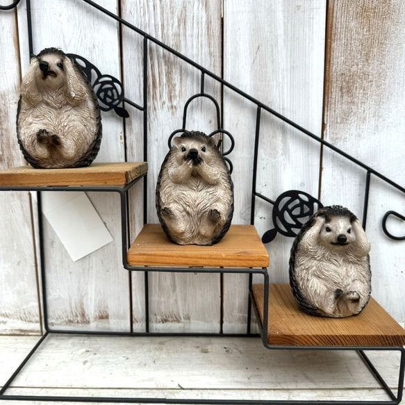 オブジェ置物 ハリネズミ セット オブジェ 置物 インテリア オーナメント