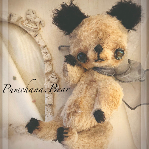最終出品　人気作家様　ぬいぐるみ　くま　クマ　アンティーク スーティーベアのくまの仔＊ teddy bear テディベア