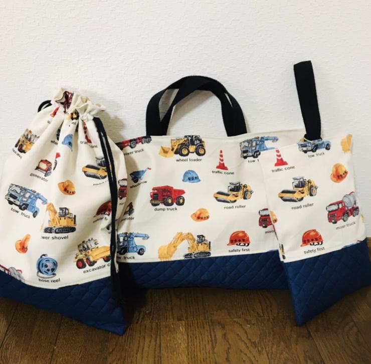 【再販】★入園、入学★レッスンバッグ、お着替え袋、シューズ袋セット