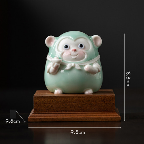 縁起物 黄金の猿お香立て サル香炉 猿香立 お香たて お香立 和風香皿