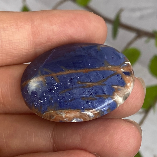 サンセットソーダライト♢ゼオライトinソーダライト ルース 01 天然石