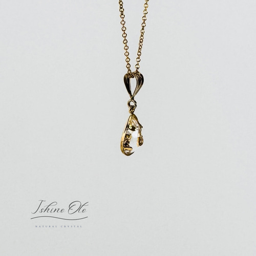 ウラル　レムリアンシードクリスタルペンダントトップ　18k ELIM ウラル レムリアンシードクリスタルペンダントトップ 18k ELIM