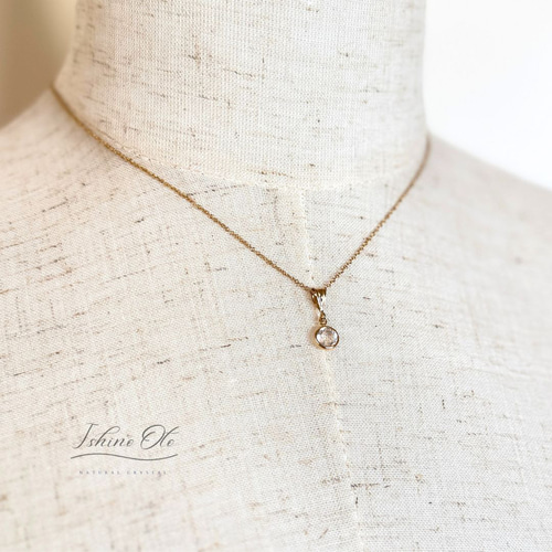 14KGF】レムリアンシードクリスタルのネックレス/ペンダント