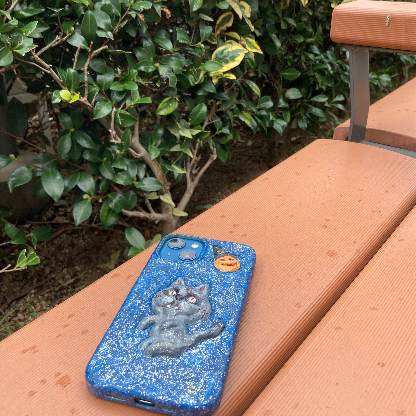 限定3個　ハロウィン仕様　推しネコ　スマホケース　完全受注製作です