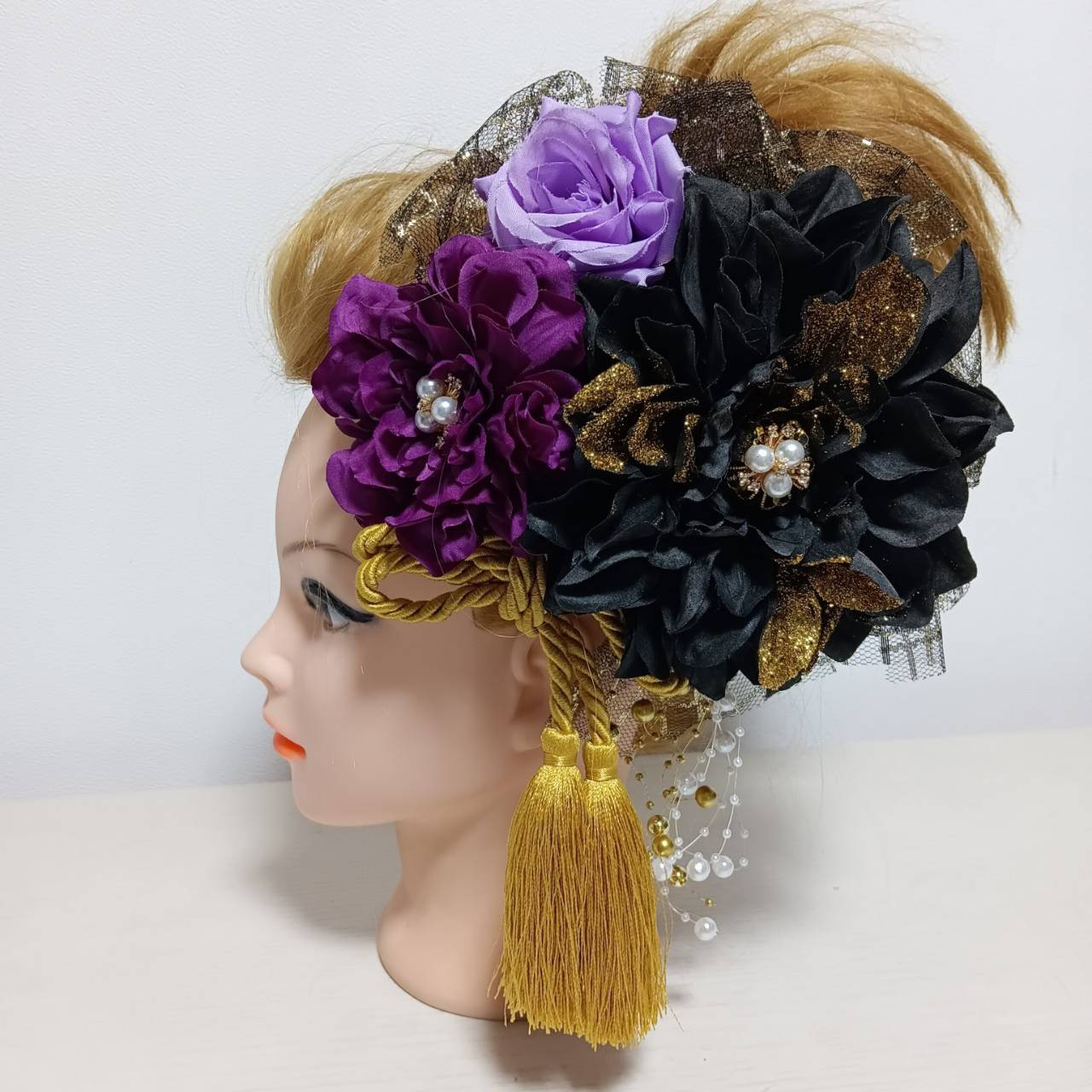 3 成人式　結婚式　髪飾り