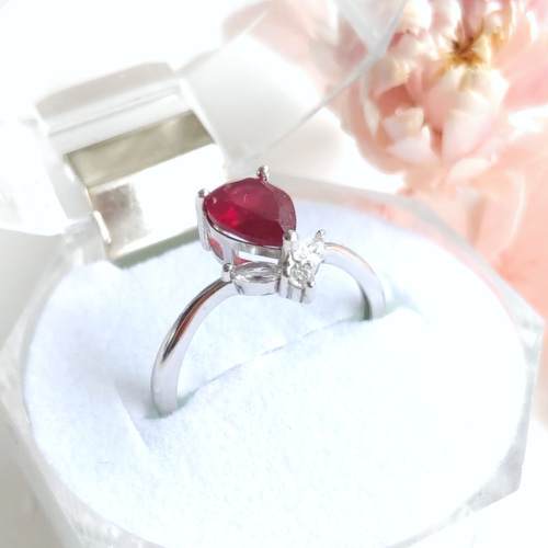 指輪　　kira kiraアンティーク？ビンテージ？ルビー？ 在庫限定SALE】ヴィンテージ／ルビー／リング／指輪／天然石