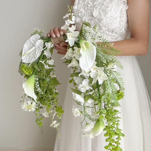 即納品可］スーパーナチュラルなバレリーナブーケ リゾートブーケ