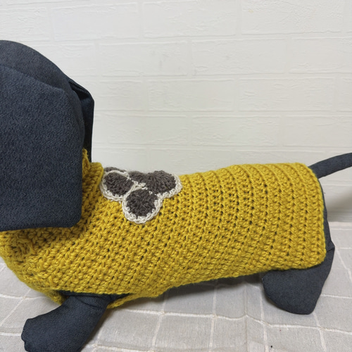 ☆ しょこら★プロフ必読。様　ハンドメイド犬服ニット ☆ ☆ しょこら☆プロフ必読。様 犬ハンドメイドニット ☆