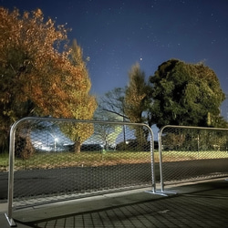 ワンちゃんの侵入脱走対策に！！アメリカンフェンス風バリケード 1200