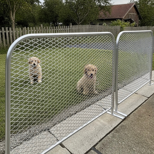 ワンちゃんの侵入脱走対策に！！アメリカンフェンス風バリケード 1200