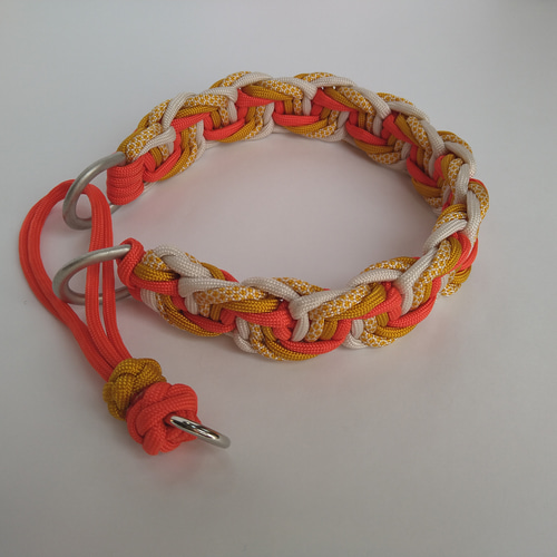 オーダー品】パラコード首輪 4色グラデーション リード・首輪 W'angel