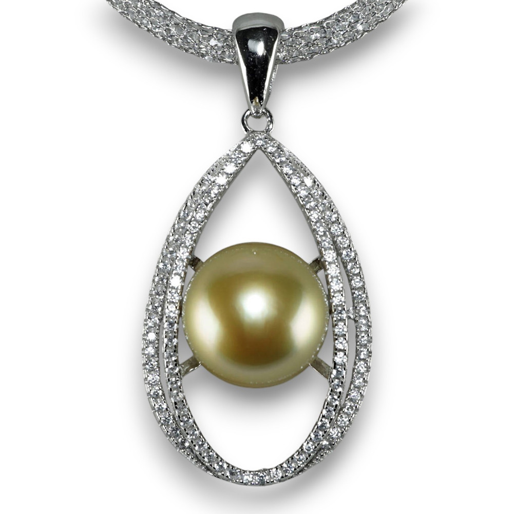 ゴールデンパール 南洋白蝶ゴールド真珠 約12.5mm 最高級グレードの濃厚照り光沢 限定×1 A899 14,454円