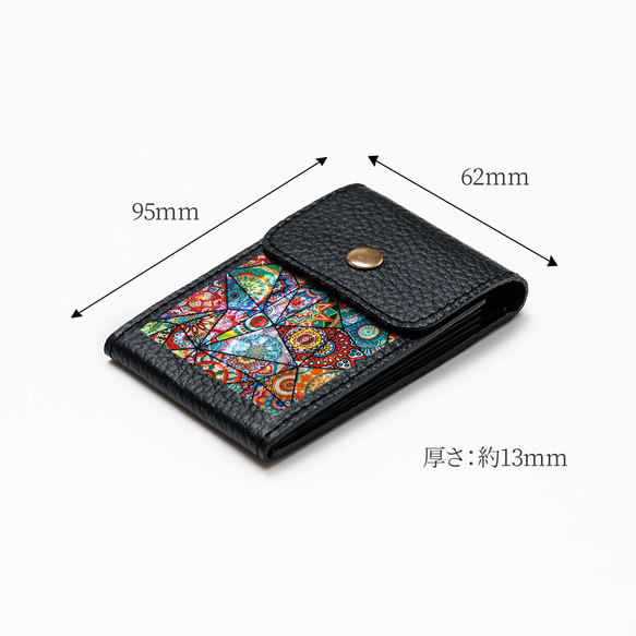 MagSafe 対応 カードケース ☆ 選べる20デザイン ｜ 天然貝 螺鈿アート シェル 6枚目の画像