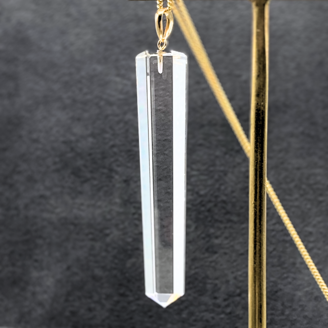 【タイムセール！】 k18(刻印有り)クリスタル/水晶　セット　3個 チャーム