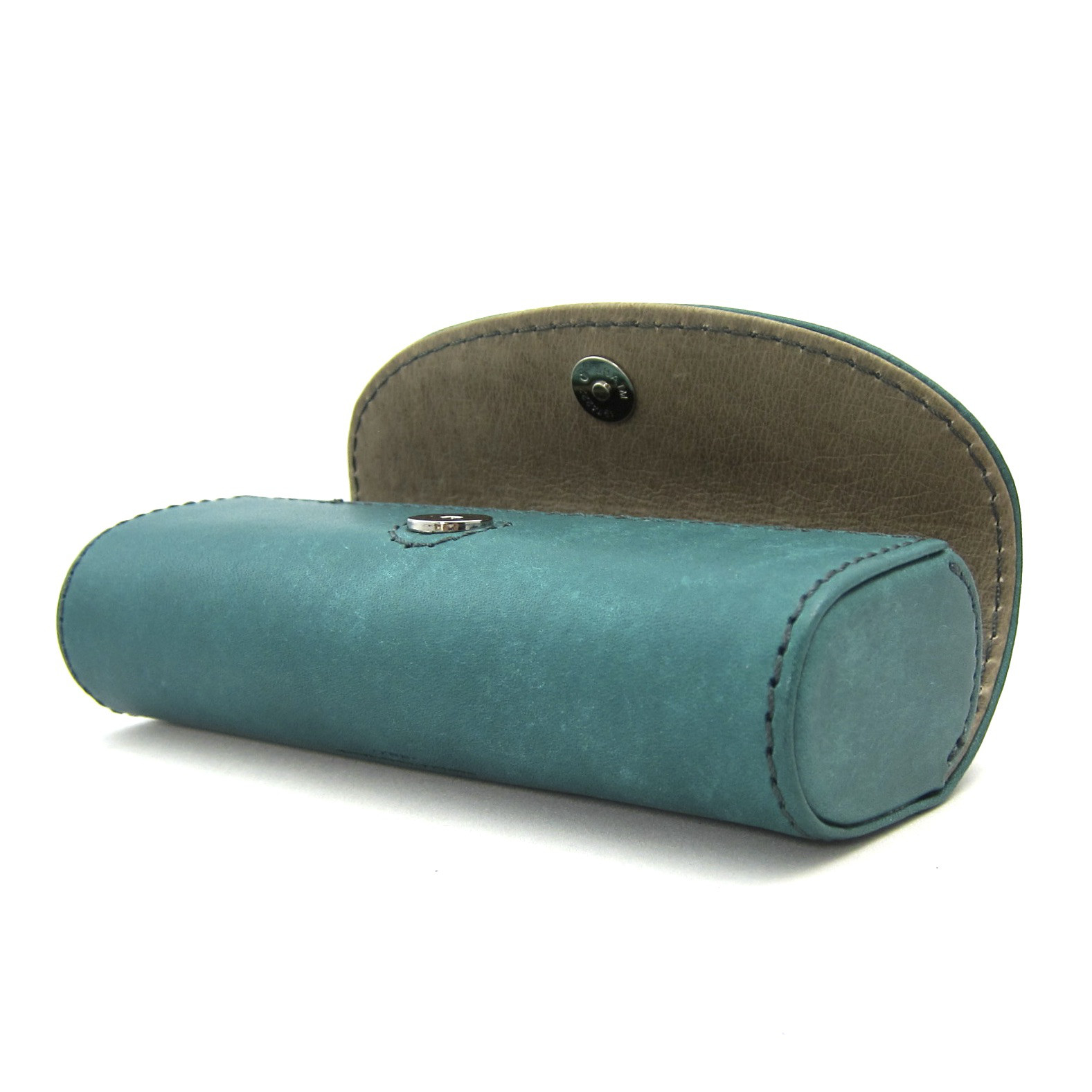 【名入れ】メガネケース 眼鏡ケース サングラス ハードケース 丈夫 大きめ 本革 オイル バフ イタリアンバケッタレザー