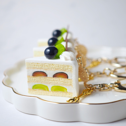 Myaa Sweets 様 パイナップルクッキーサンドのキーホルダー Myaa