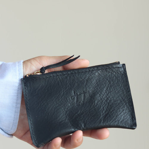 ラフに使える万能レザーポーチミニ カードケース コインケース 本革