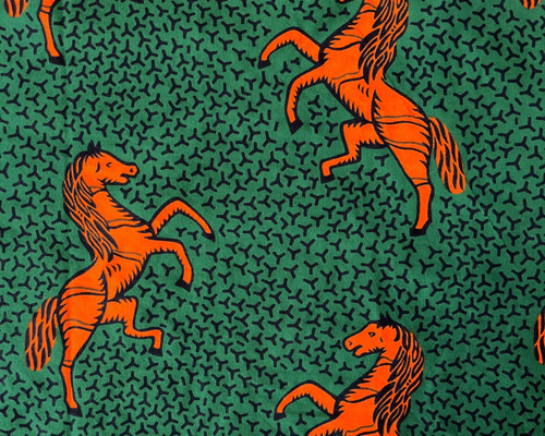 110cm×90㎝】アフリカンプリント生地／アフリカ布／水通し済み (ap-66