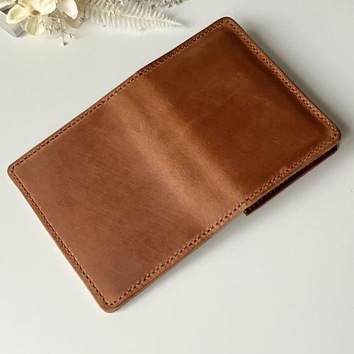 名刺入れ 名入れ可 本革 ブラウン レザー カードケース メンズ