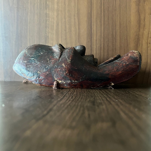 田楽面 室町時代 彫刻 antique art nozomi 通販 18350448