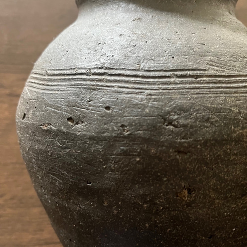 鎌倉時代 古備前壺】高さ24cm 重厚な歴史と美を宿す本物保証の逸品