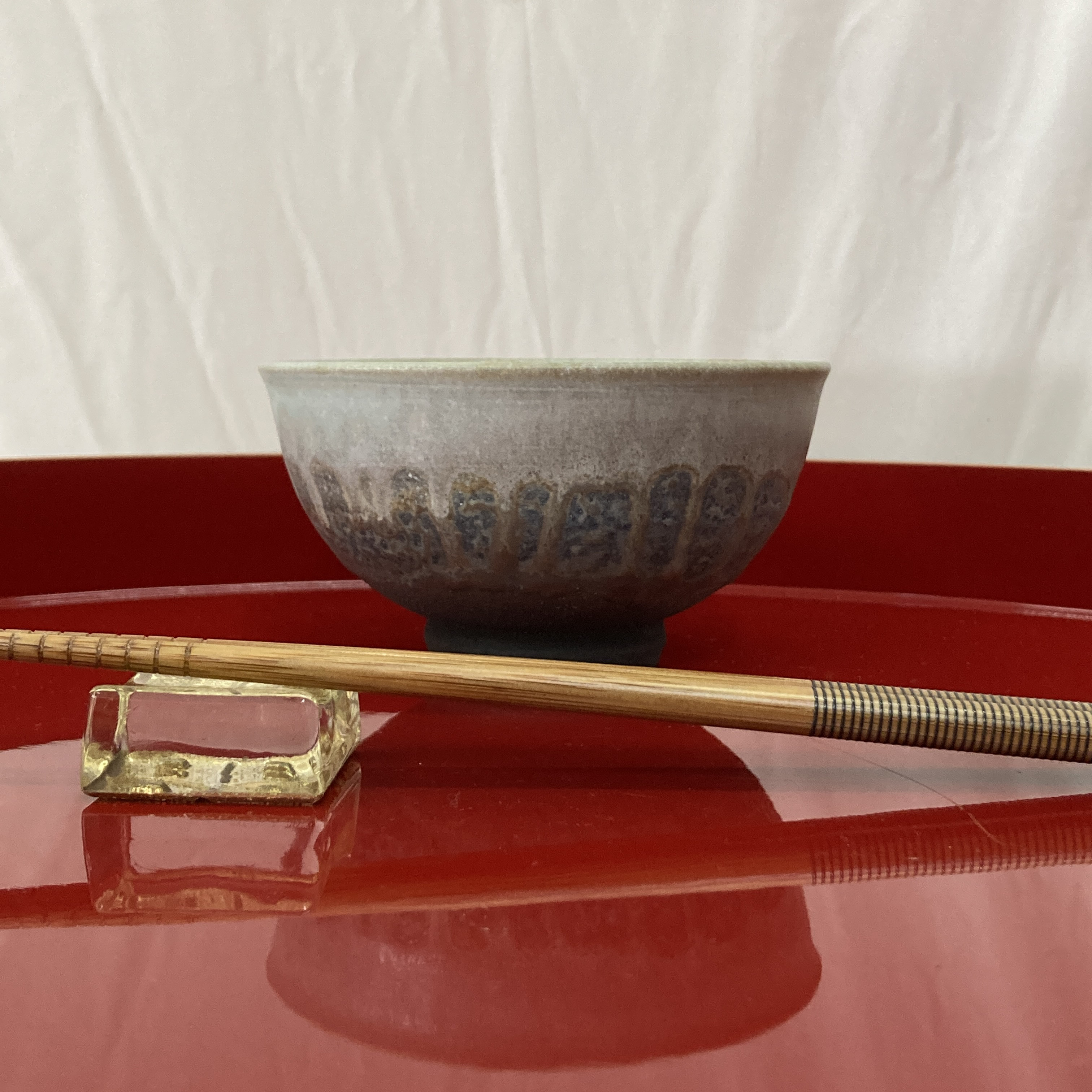 炭化灰釉　飯碗(T-1) 4,100円